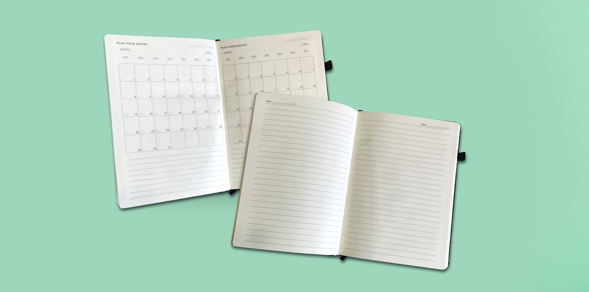 A5 Hard Bound Diary VistaPrint